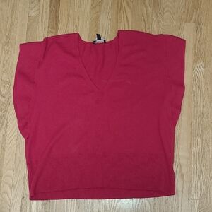 Pink Flutter Sleeve Sweater Vest